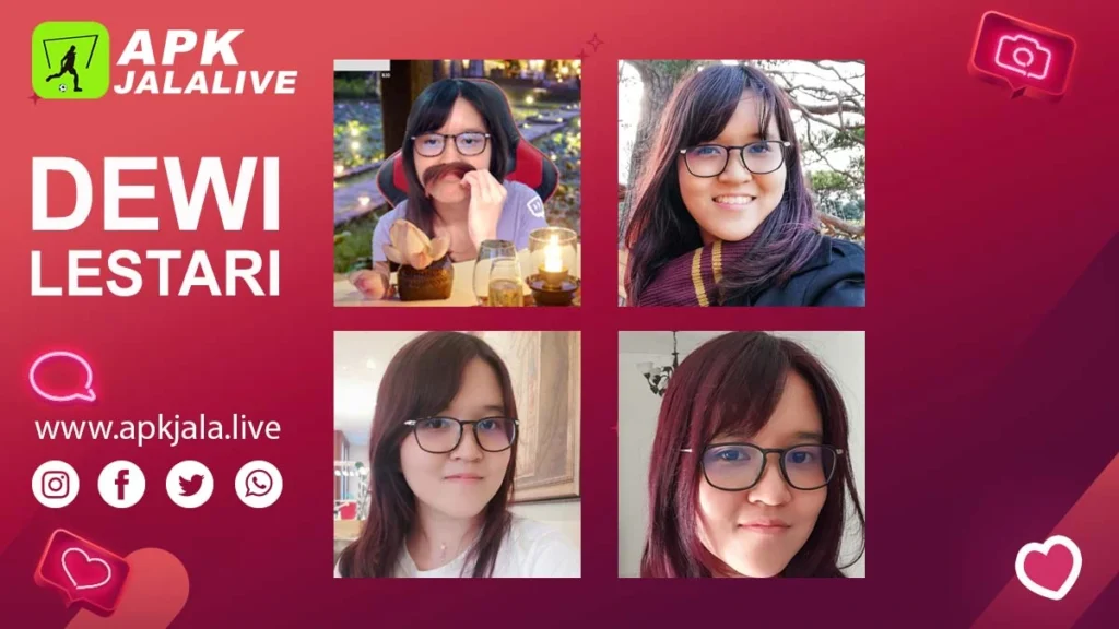 Profil Dewi Lestari Streamer Jalalive yang Menginspirasi